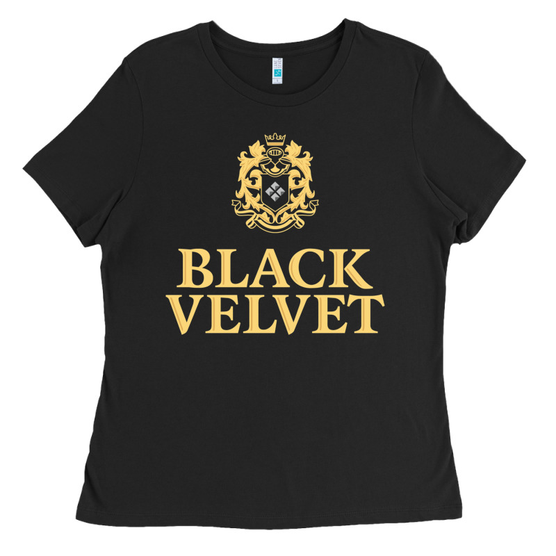 Black Velvet Canadian Whisky Ladies Tee by InspiraDesign | Teevron