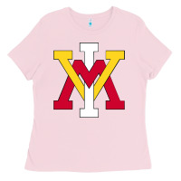 Bubblegum Pink Keydets VMI Classic Ladies Tee - InspiraDesign