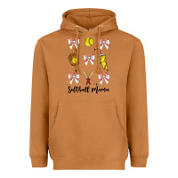 Meerkat softball coquette bow Heavyweight Hoodie - JahusDesignShop