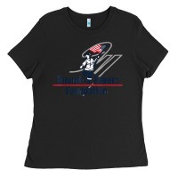 Tunnel To Towers F-oundation American Flag Usa Flag Ladies Tee | Teevron