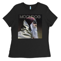 Black Moondog Musician Poster Essential Ladies Tee - InspiraDesign