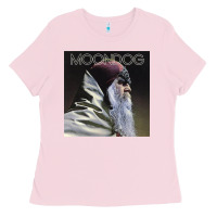 Bubblegum Pink Moondog Musician Poster Essential Ladies Tee - InspiraDesign