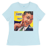 Baby Blue The Mothers Of Invention - Weasels Ripped My Flesh Ladies Tee - InspiraDesign