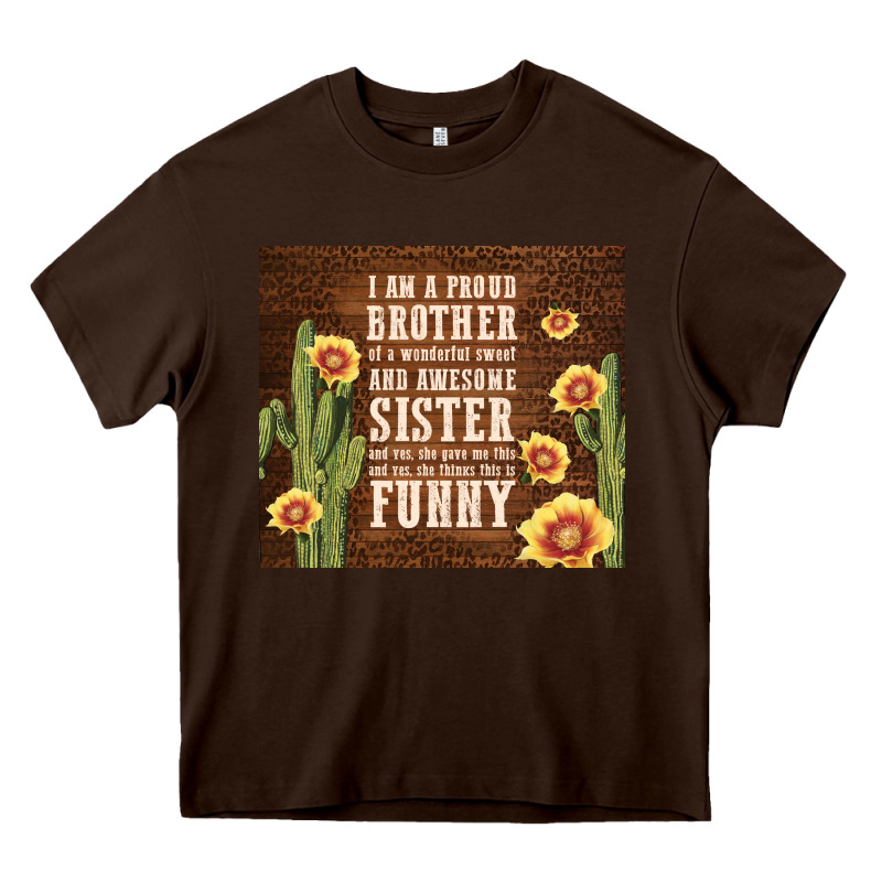 I Am A Proud Brother Heavy Core Tee by TumblerDesignByShophia | Teevron