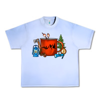 Grape Ice Camper Coffee Cup Urban Heavy Tee - FaDigitalArtStudio