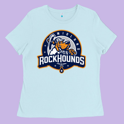 The Midland.rock.hounds Sport Ladies Tee Designed By Inspiradesign