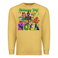 Antique Gold birthday trip nola Premium Sweatshirt - JahusDesignShop