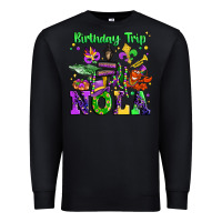 Black birthday trip nola Premium Sweatshirt - JahusDesignShop