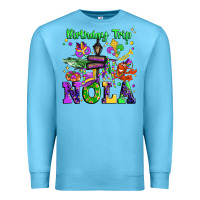 Ocean Blue birthday trip nola Premium Sweatshirt - JahusDesignShop