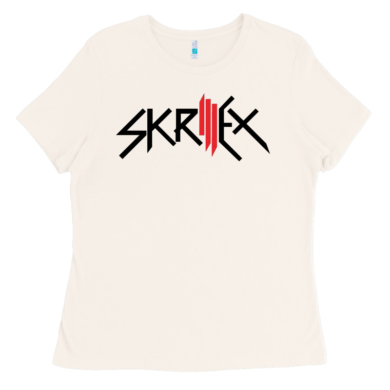 White Skrillex Ladies Tee by InspiraDesign | Teevron