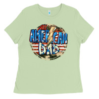 Matcha All american dad 4th of july Ladies Tee - CowGirlArtShop