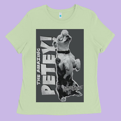 Little Rascals, Amazing Petey Ladies Tee Designed By Inspiradesign