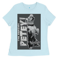 Baby Blue little rascals, amazing petey Ladies Tee - InspiraDesign