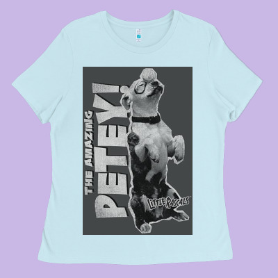 Little Rascals, Amazing Petey Ladies Tee Designed By Inspiradesign