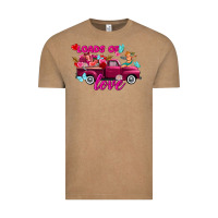 Vintage Coffee Loads of love Valentine's day truck Vintage Tee - FaDigitalArtStudio