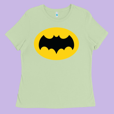 Adam West Bat Ladies Tee Designed By Inspiradesign