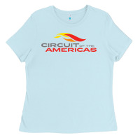 Baby Blue circuit of the americas Ladies Tee - InspiraDesign