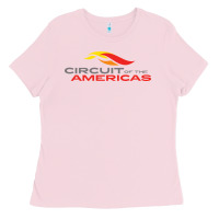 Bubblegum Pink circuit of the americas Ladies Tee - InspiraDesign