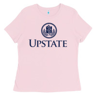 Bubblegum Pink Upstate Medical, SUNY Ladies Tee - InspiraDesign