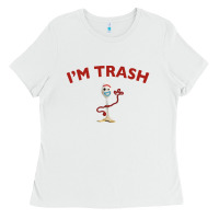 I'm Trash Forky Ladies Tee | Teevron
