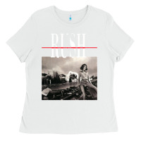 White rush permanent waves Ladies Tee - InspiraDesign