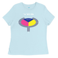 Baby Blue Yes 90125 T Essent Ladies Tee - InspiraDesign
