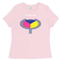 Bubblegum Pink Yes 90125 T Essent Ladies Tee - InspiraDesign