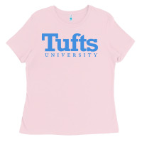 Bubblegum Pink Tufts University Ladies Tee - InspiraDesign