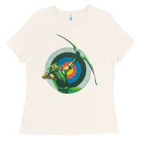 Bone Green Arrow DC, Green Arrow DC vintage, Green Arrow DC art, Green Arro Ladies Tee - InspiraDesign