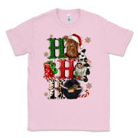 Bubblegum Pink ho ho ho heifer cow gnomies Classic Tee - CowGirlArtShop
