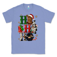 Colony Blue ho ho ho heifer cow gnomies Classic Tee - CowGirlArtShop