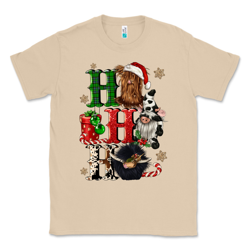 Ho Ho Ho Heifer Cow Gnomies Classic Tee by CowGirlArtShop | Teevron