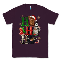 Plum ho ho ho heifer cow gnomies Classic Tee - CowGirlArtShop