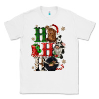 White ho ho ho heifer cow gnomies Classic Tee - CowGirlArtShop