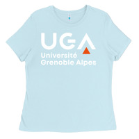 Baby Blue université grenoble alpes Ladies Tee - ArtChic