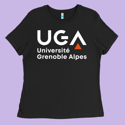 Université Grenoble Alpes Ladies Tee Designed By Artchic