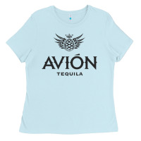 Baby Blue avion tequila Ladies Tee - ArtChic