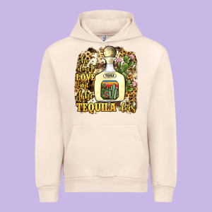 He Don't Love Me Like Tequila Does Urban Hoodie Designed By Jahusdesignshop