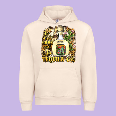 He Don't Love Me Like Tequila Does Urban Hoodie Designed By Jahusdesignshop
