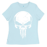 Baby Blue the punisher Ladies Tee - ArtChic