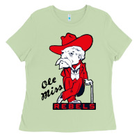 Matcha vintage colonel reb mascot Ladies Tee - ArtChic