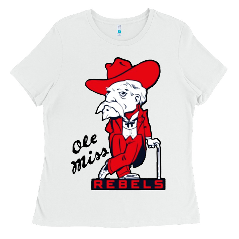 Vintage Colonel Reb Mascot Ladies Tee by ArtChic | Teevron