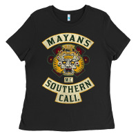 Black Mayans MC Classic Ladies Tee - ArtChic