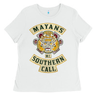 White Mayans MC Classic Ladies Tee - ArtChic
