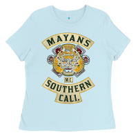 Baby Blue Mayans MC Classic Ladies Tee - ArtChic