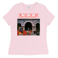 Bubblegum Pink Moving Pictures - Rush Ladies Tee - ArtChic