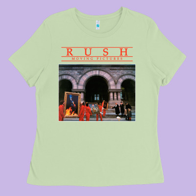 Moving Pictures - Rush Ladies Tee Designed By Artchic