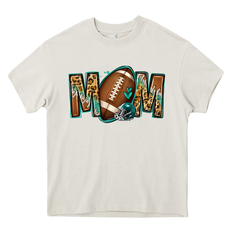 American Football Mom Heavy Core Tee by Jasminsmagicworld | Teevron