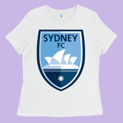 Sydney Fc Ladies Tee Designed By Artchic