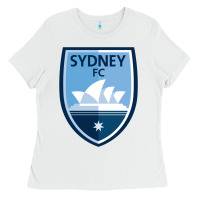 White Sydney FC Ladies Tee - ArtChic